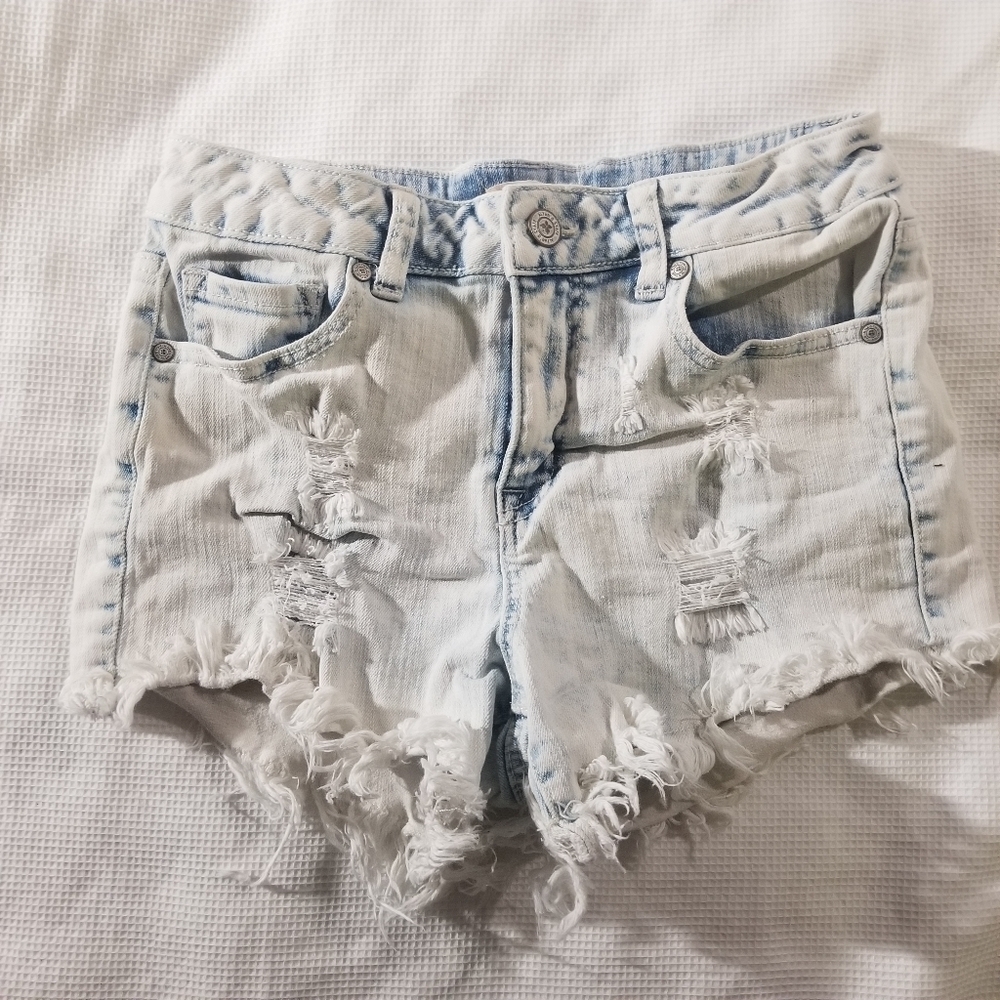 Altar'd State  Destressed Jean Shorts